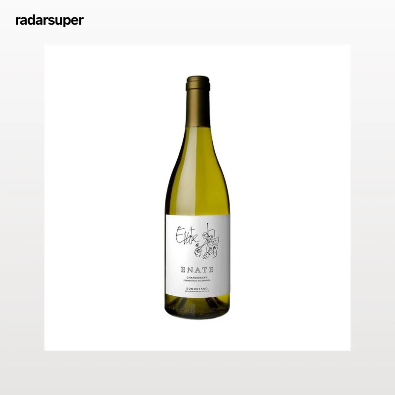 ENATE Vino blanco Chardonnay fermentado en barrica con D.O.P. Somontano botella 75 cl.