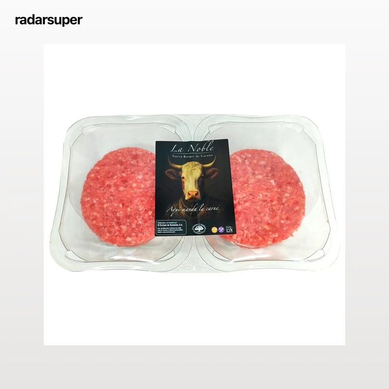 EL ENCINAR DE HUMIENTA La noble Burger meat de vacuno 4 x 90 g.