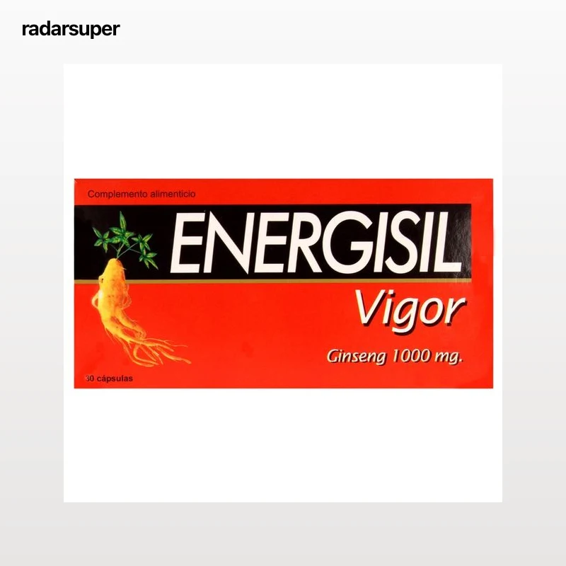 ENERGISIL Complemento alimenticio a base de Ginseng ENERGISIL vigor 30 uds.