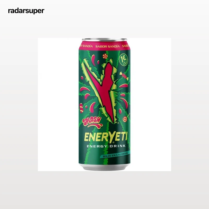 Eneryeti splash bebida energética lata 50 cl.