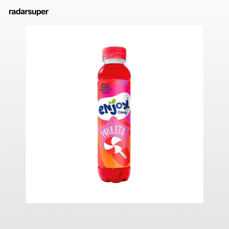 ENJOY Bebida sin gas piruleta 0,4 l.