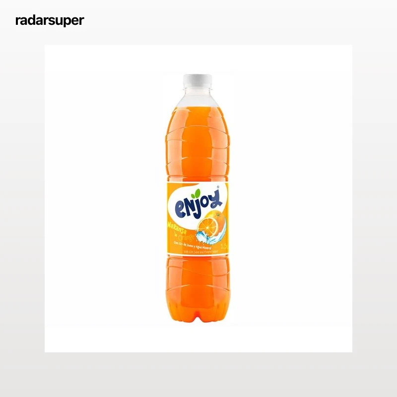 ENJOY Refresco de naranja botella 1,5 l.