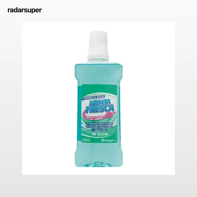 Enjuague bucal Bodyplus 500ml menta fresca