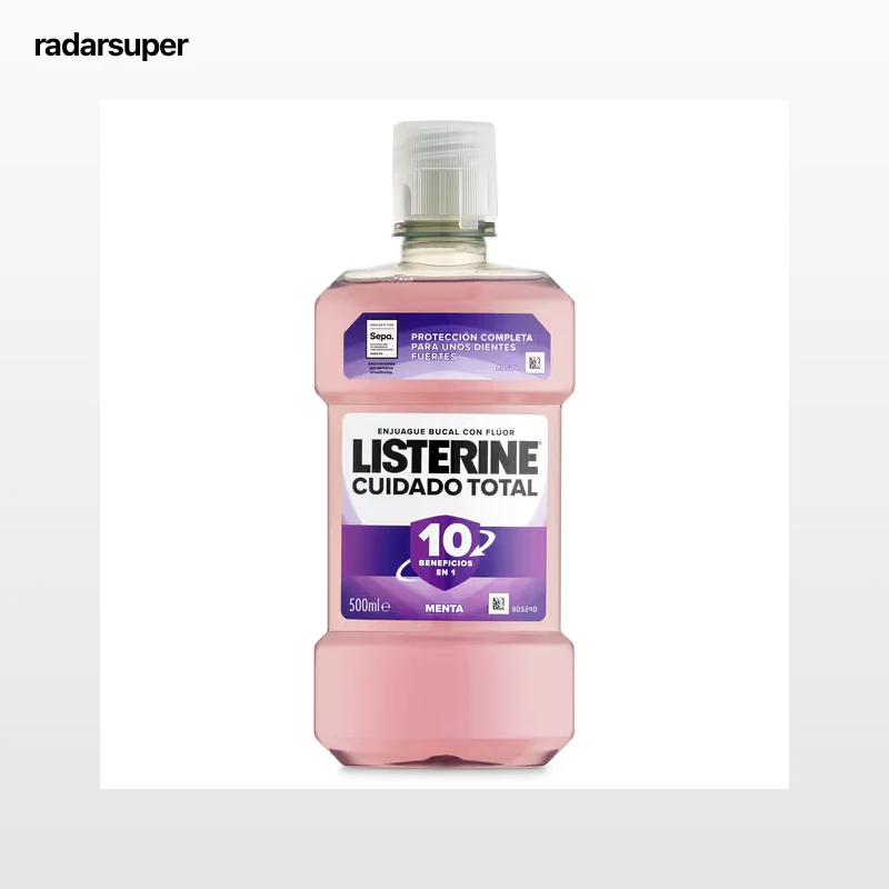 Enjuague bucal cuidado total Listerine 500 ml