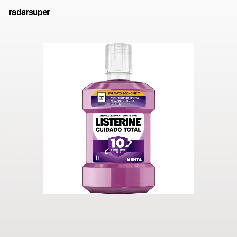 Enjuague bucal Cuidado Total Listerine 1 l.
