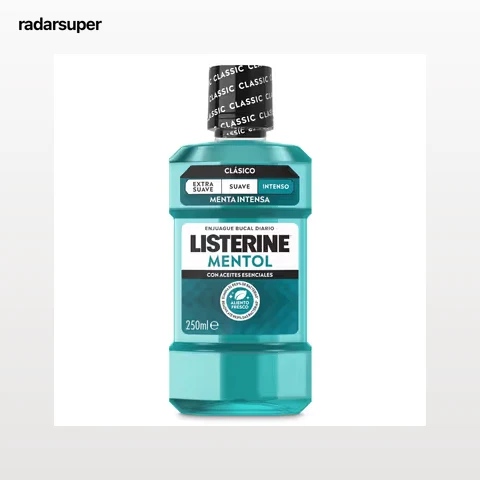 Enjuague bucal mentol Listerine 250 ml