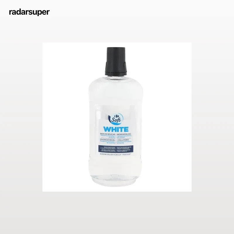 Enjuague bucal white Soft Carrefour 500 ml