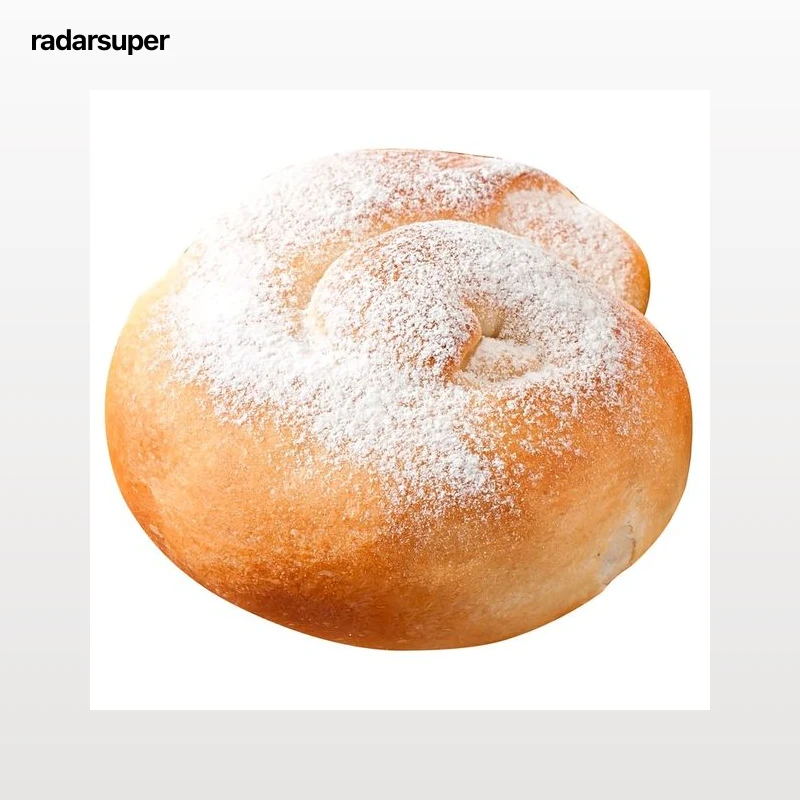 Ensaimada rellena de nata 700 g.