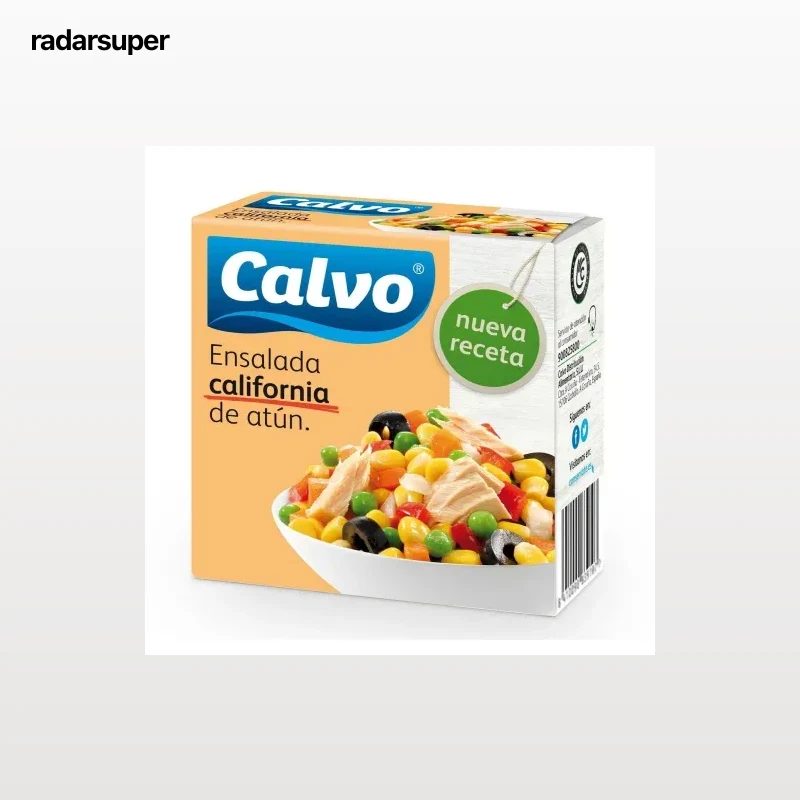 Ensalada California de atún Calvo 150 g.