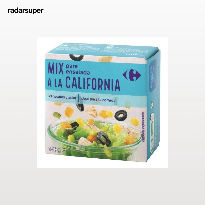 Ensalada californiana de atún Carrefour 157 g.