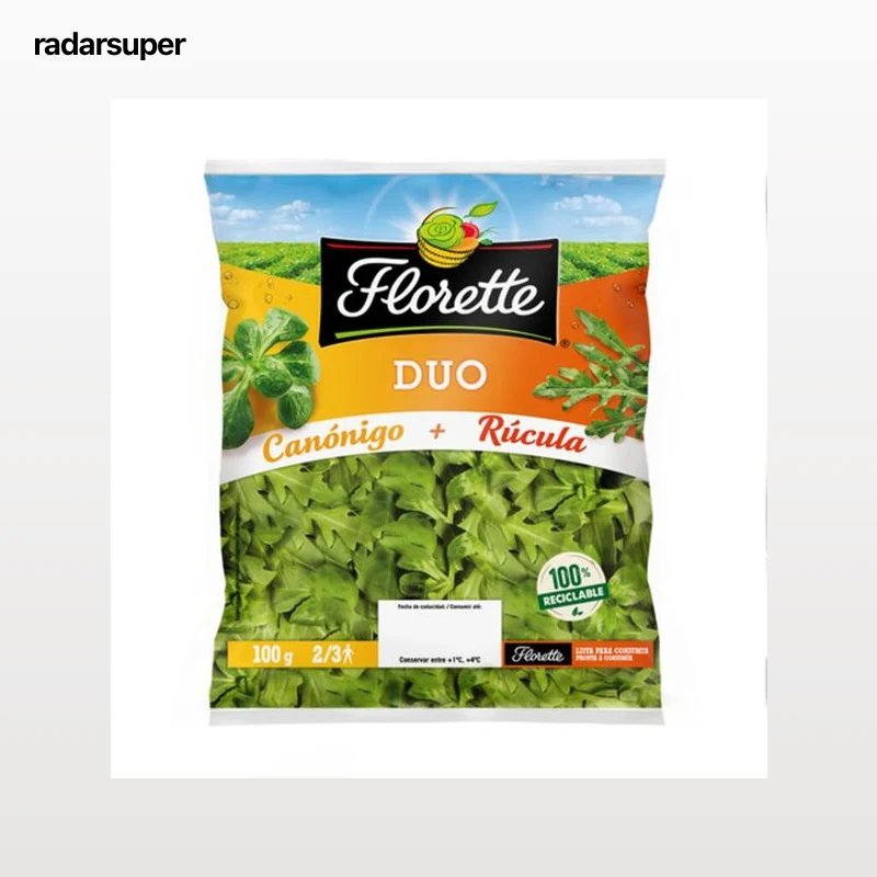 Ensalada canónigos y rúcula Florette 100g