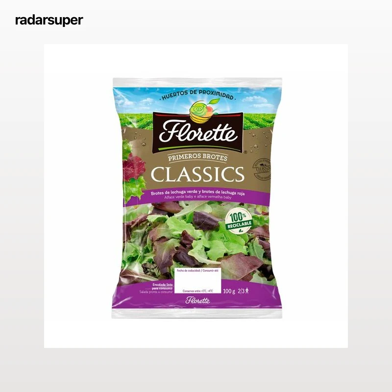 Ensalada Classics FLORETTE PRIMEROS BROTES 100 g.