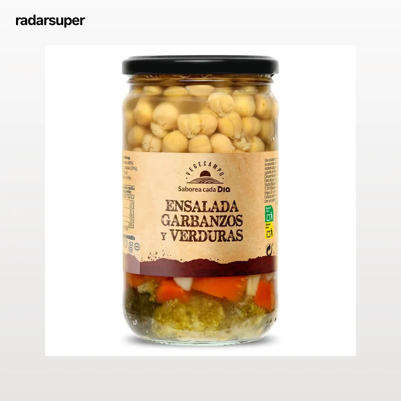 Ensalada de garbanzos y verduras Dia Vegecampo 370 g