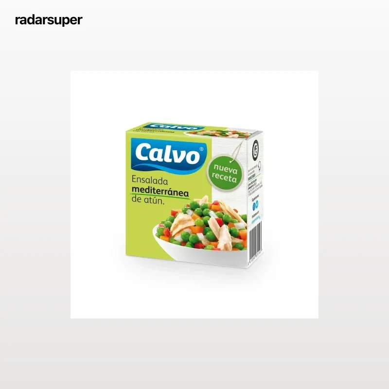 Ensalada mediterránea de atún Calvo 150 g.