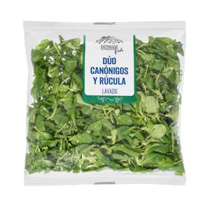 Ensalada mezcla dúo canónigos y rúcula lavada