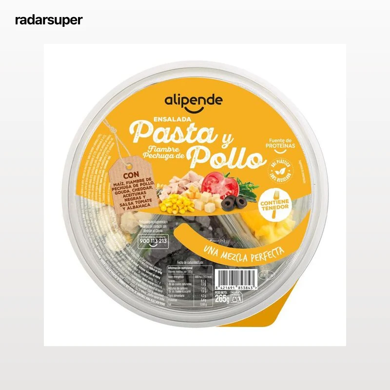 Ensalada Pasta y Pollo Alipende 265g