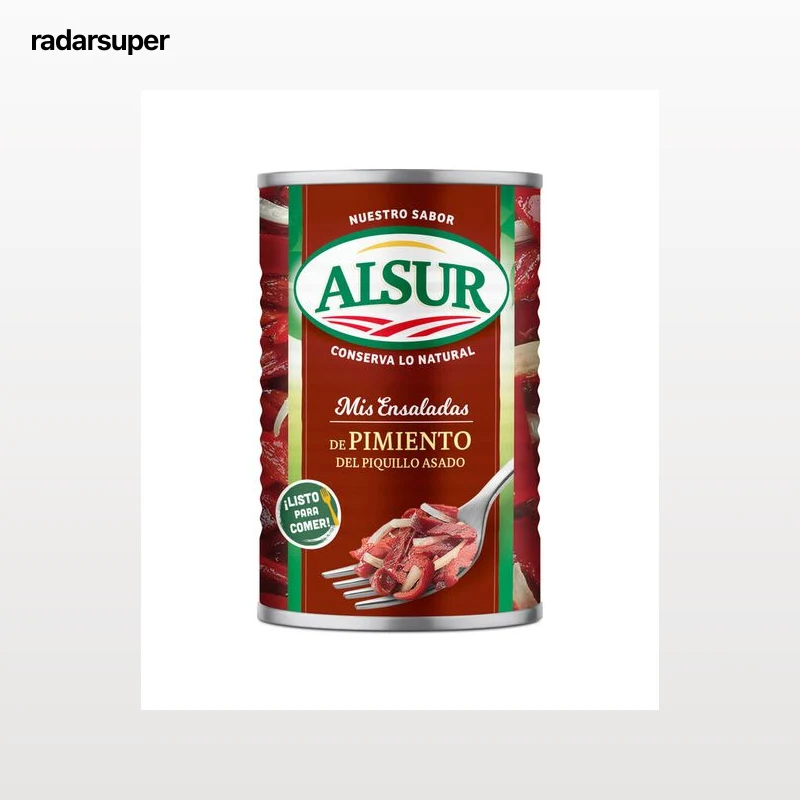 Ensalada pimientos del piquillo asado Alsur 355g
