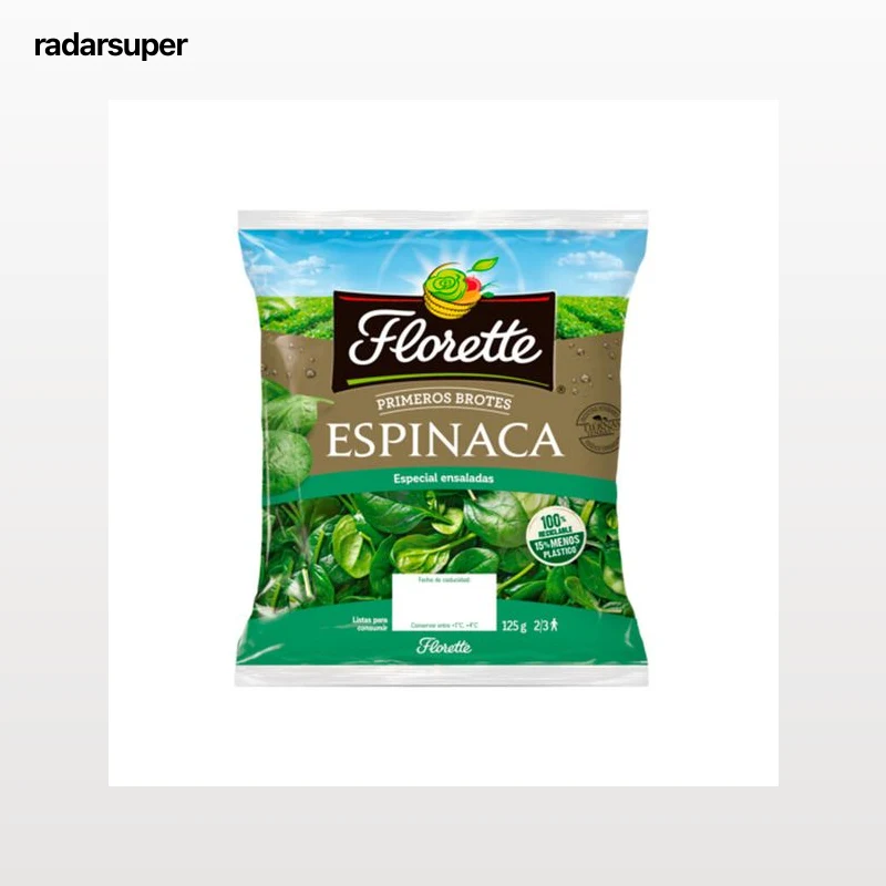 Ensalada primeros brotes de espinaca Florette 125g
