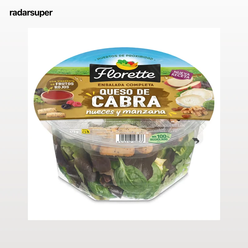 Ensalada de queso de cabra con nueces Florette 175 g