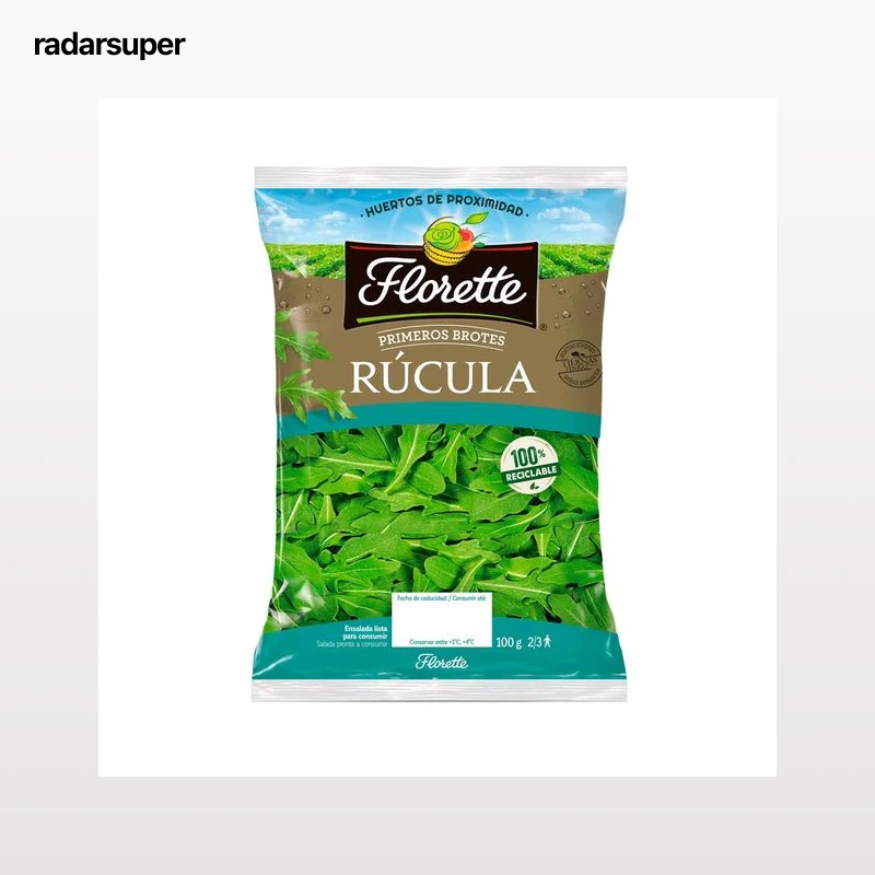 Ensalada rúcula FLORETTE PRIMEROS BROTES 100 g.