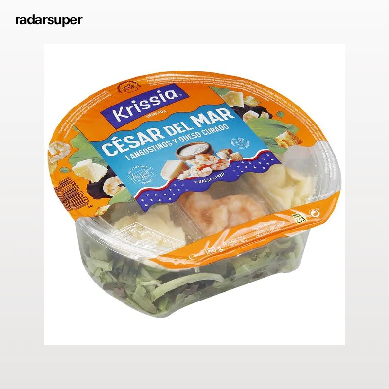Ensalada con sabor césar del mar Krissia 150g