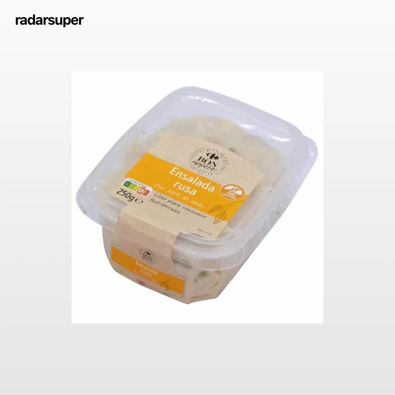 Ensaladilla rusa con atún Carrefour sin gluten 250 g.