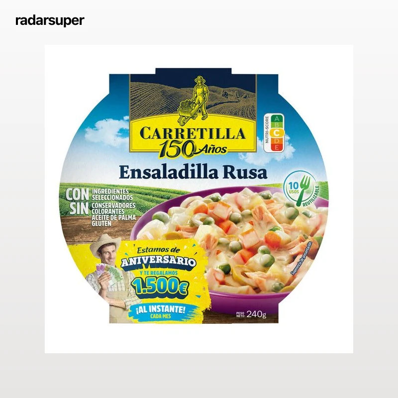 Ensaladilla rusa sin gluten Carretilla 240g