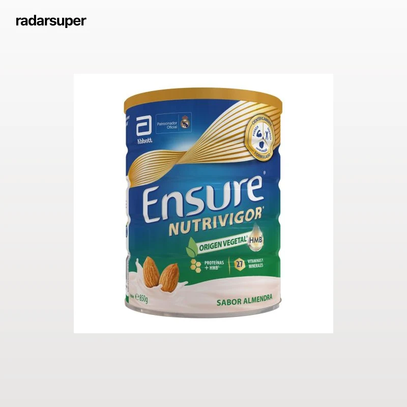 Ensure nutrivigor sabor almendra 850 g.