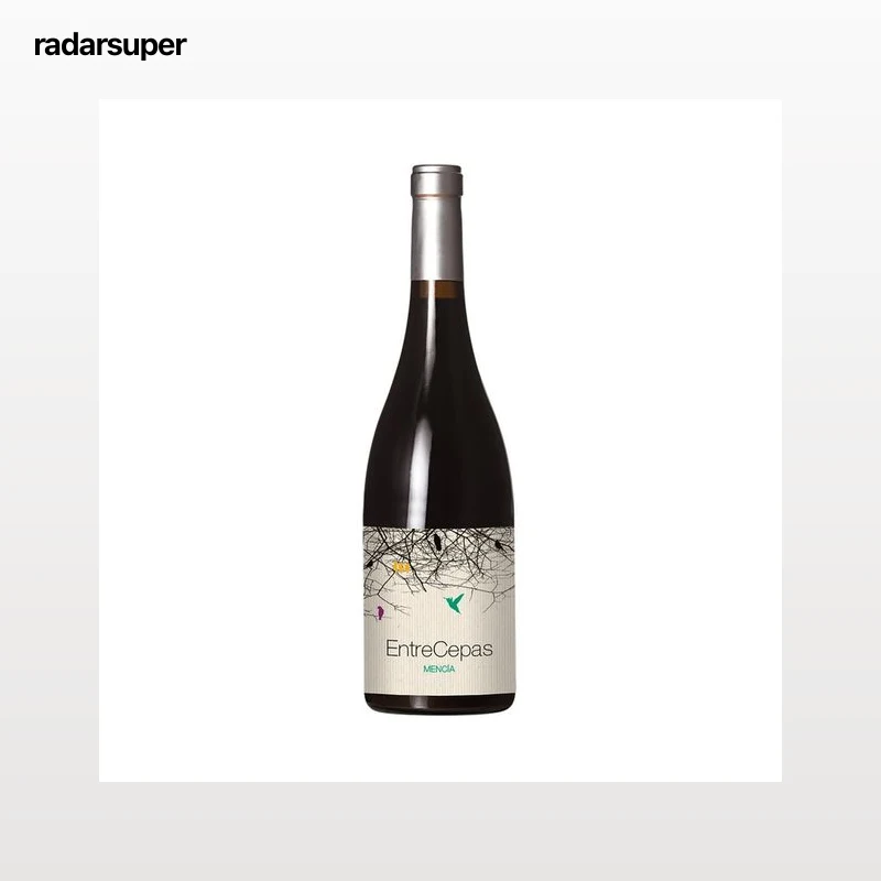 ENTRECEPAS  Vino tinto con D.O. Bierzo botella 75 cl.