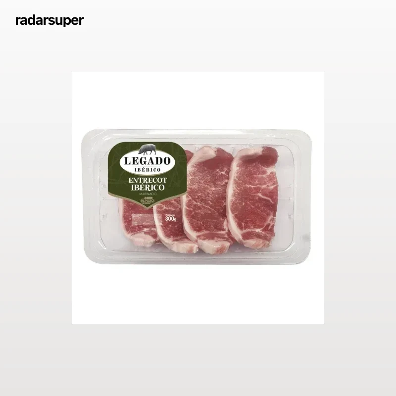 Entrecot de lomo de cerdo ibérico marinado Legado Ibérico 300 g