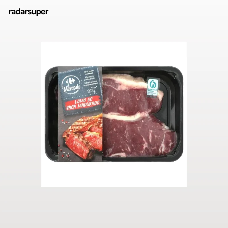 Entrecot de Vaca Madurada 100% Extremadura Carrefour El Mercado 600 g aprox