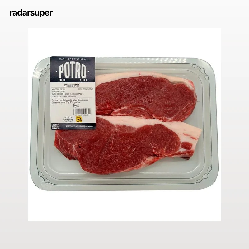 Entrecot de potro.