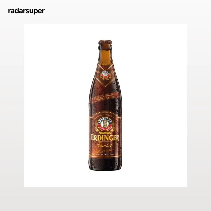 ERDINGER DUNKEL  Cerveza de trigo botella 50 cl.