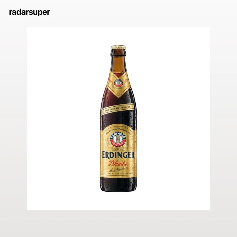 ERDINGER PICKANTUS  Cerveza de trigo botella 50 cl.