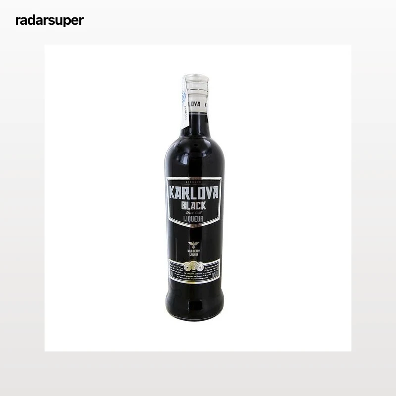 ERISTOFF Black  Bebida espirituosa de vodka negro botella de 70 cl.