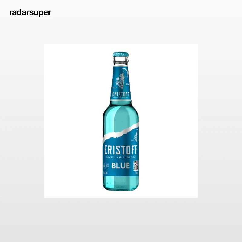 Eristoff blue botella 27,5 cl.