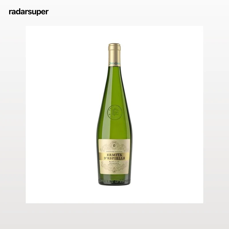ERMITA D"ESPIELLS de Juve&camps  Vino blanco ecológico con D.O. Penedés botella 75 cl.