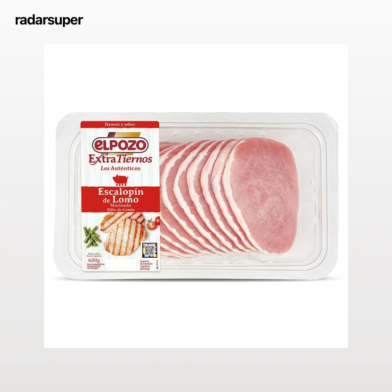 Escalopín de lomo marinado Elpozo Extratiernos 600 g aprox.