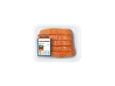 Escalopines de salmón