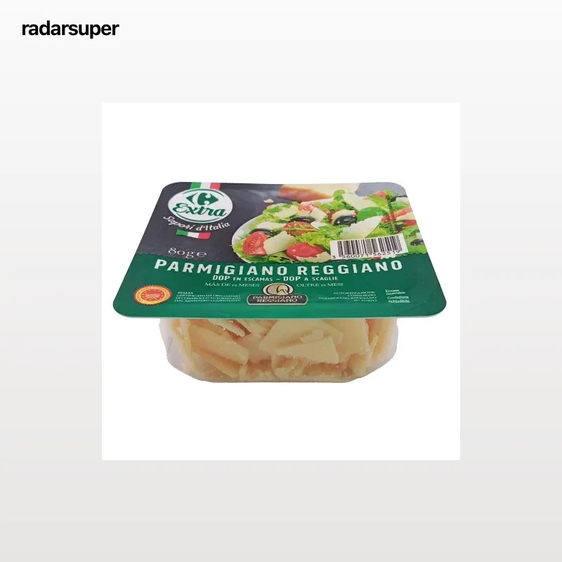 Escamas de parmesano Carrefour Extra 80 g.