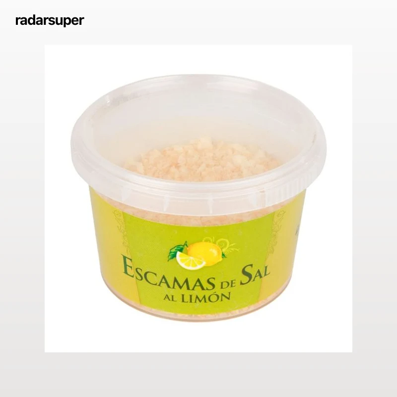 Escamas de sal al limón  100 g.
