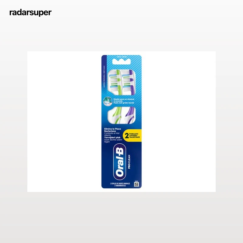 ESCOVA DENTES ORAL-B MANUAL PRO-CLEAN 2UN