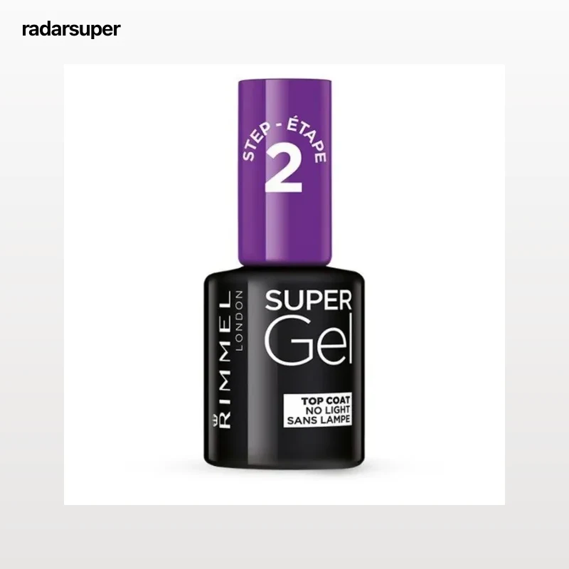 Esmalte de uñas Rimmel top coat Super Gel 2ª fase