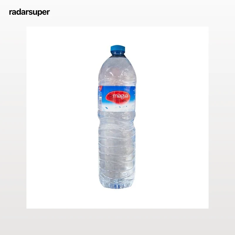 ESMIAGUA Agua mineral de mineralización muy débil botella de 1.5 l.