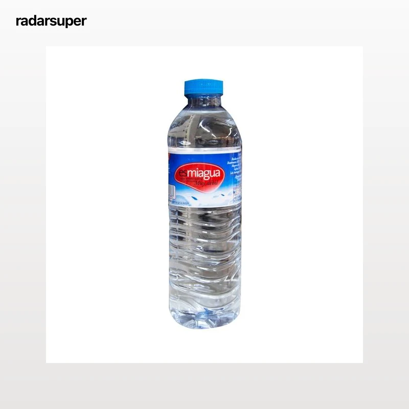 ESMIAGUA Agua mineral de mineralización muy débil botella de 50 cl.