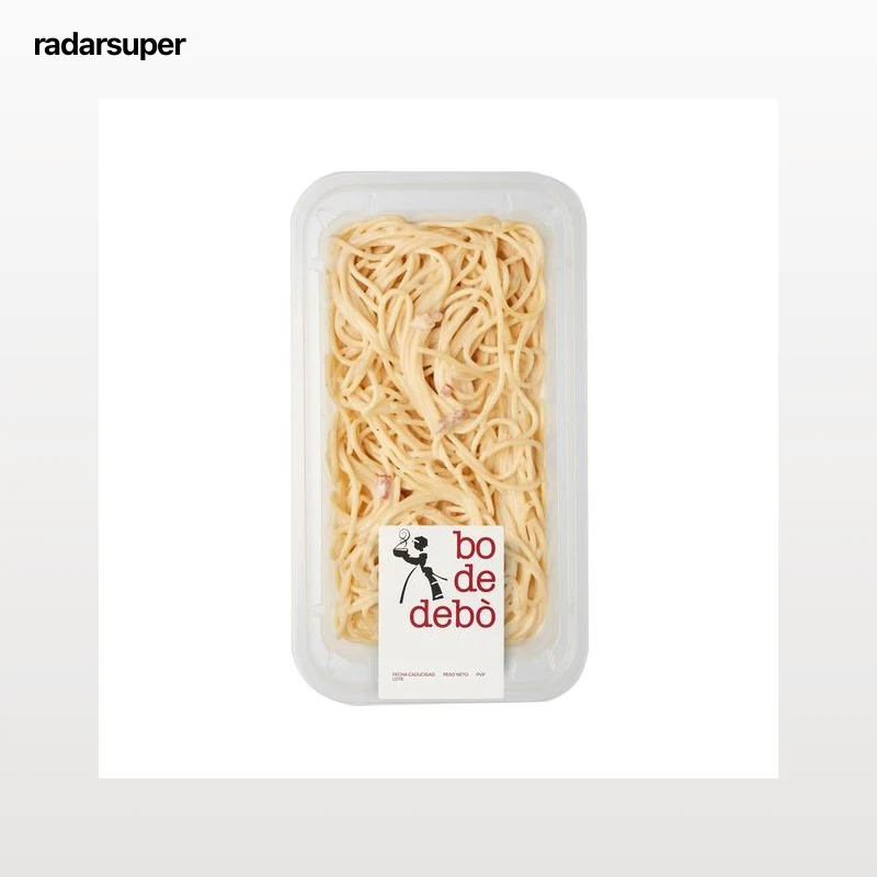 Espagueti carbonara BO DE DEBÓ 450 gr.