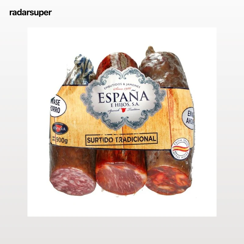 ESPAÑA Lote de embutidos tradicionales ESPAÑA.