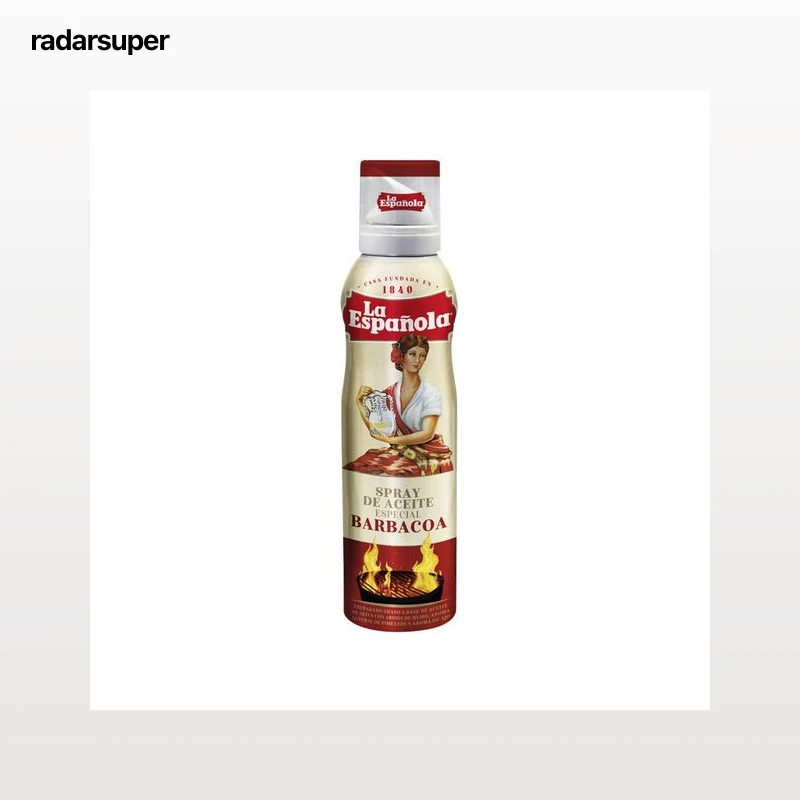 LA ESPAÑOLA Spray de aceite de oliva, especial barbaca 200 ml.