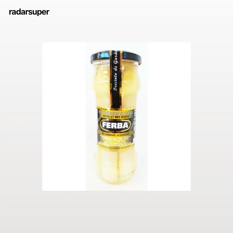 Esparrago blanco extra grueso 5/7 Ferba  345 g.