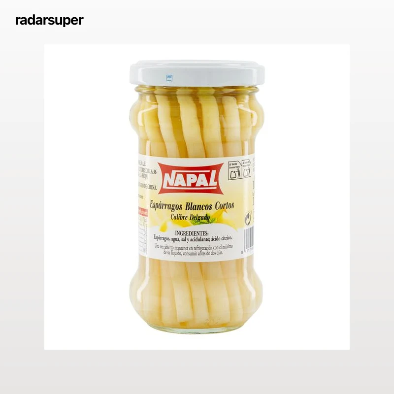 Espárragos blanco corto Napal 110g